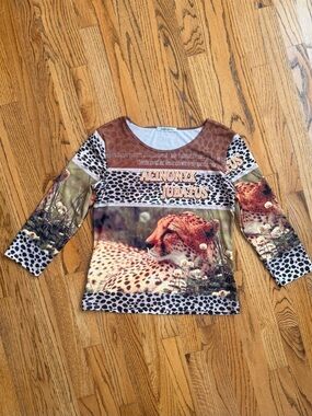 Y2K Bellissima cheetah long sleeve